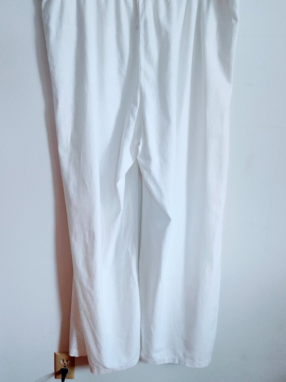 J Crew Factory Linen Blend Wide-Leg Pant